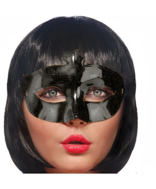 Siyah Renk Masquerade Kostüm Partisi Venedik Balo Maskesi