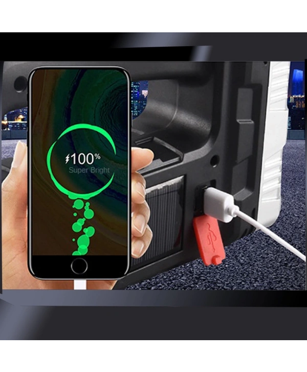 Solar Panelli Ledli Fener  Wt-614