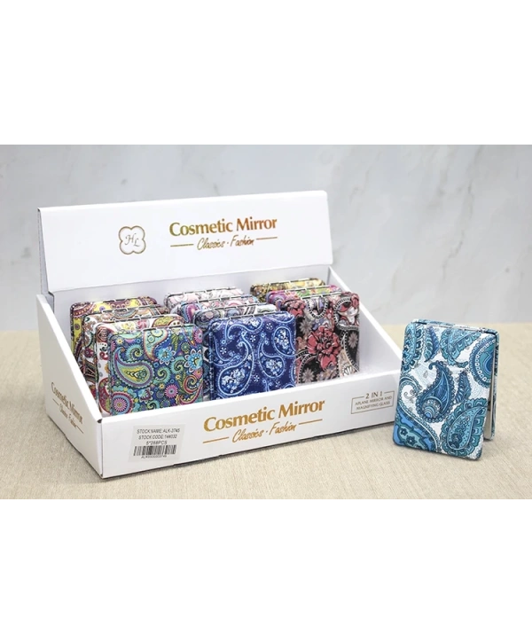 Taşlı El Aynası Dikdörtgen Kalın Alk3745