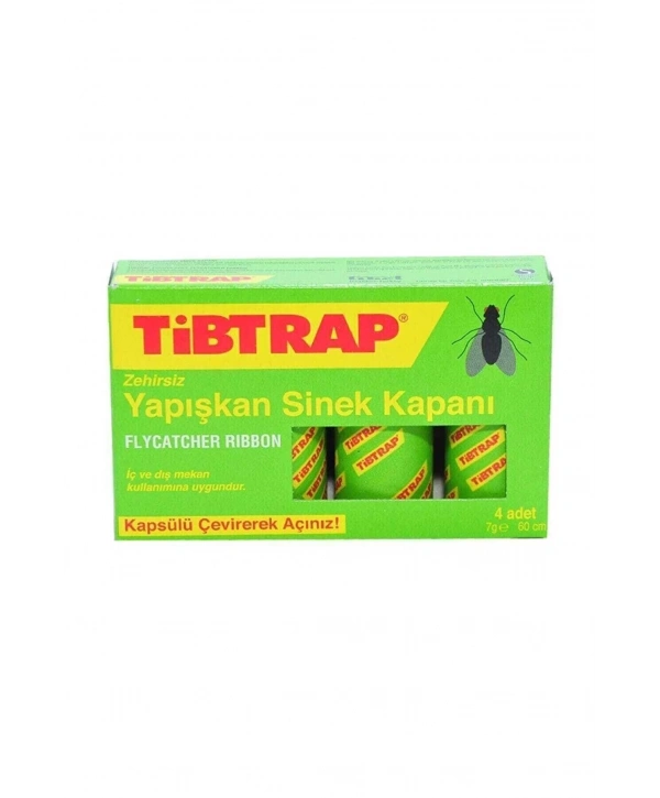 Tibtrap Yapışkan Sinek Kapanı 4 Lü