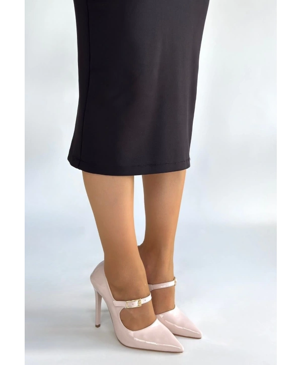 Tiej Bej Rugan Stiletto Ayakkabı