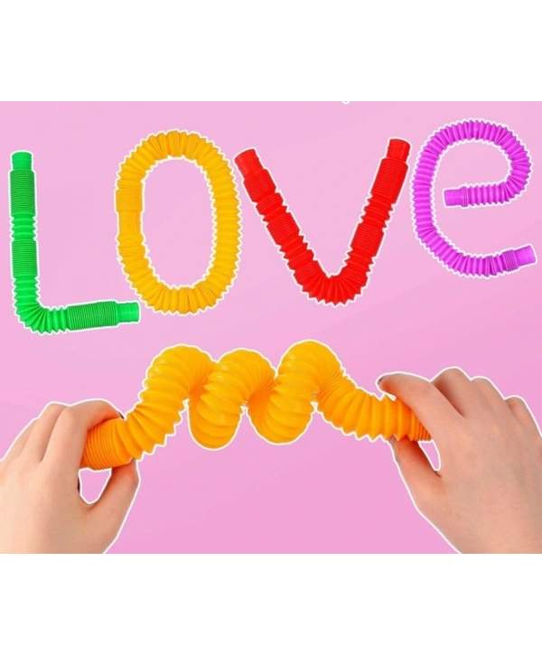 Tubes Anti Stres Duyusal Oyuncak Bubble Fidget  (4 Adet )