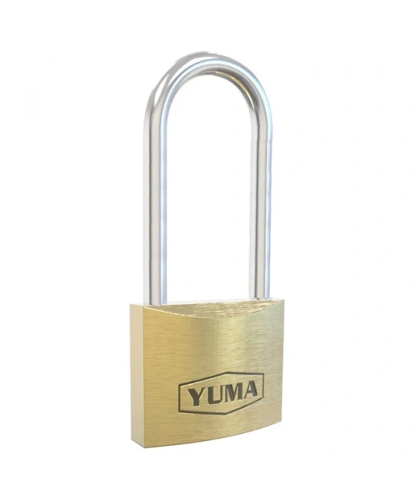 Türk Malı Pirinç Uzun Kancalı Asma Kilit 60 Mm