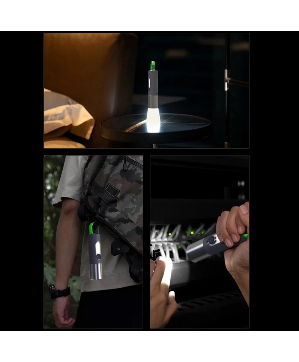 Type-c Girişli 750 Lümen Şarjlı Kamp Lambası  Wt-298