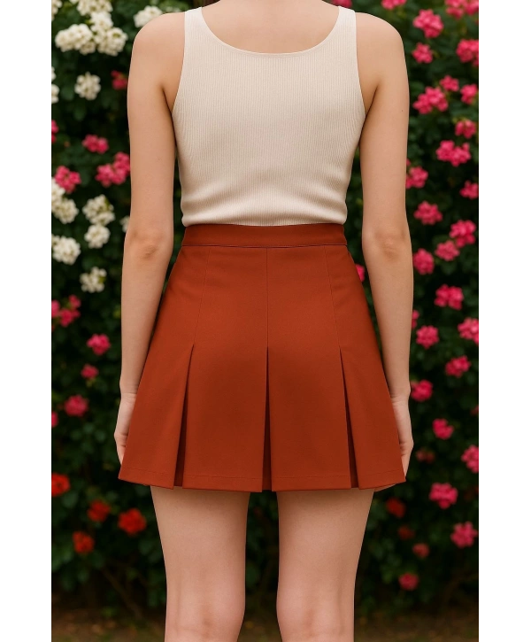 Üç pileli etek kremit w24815