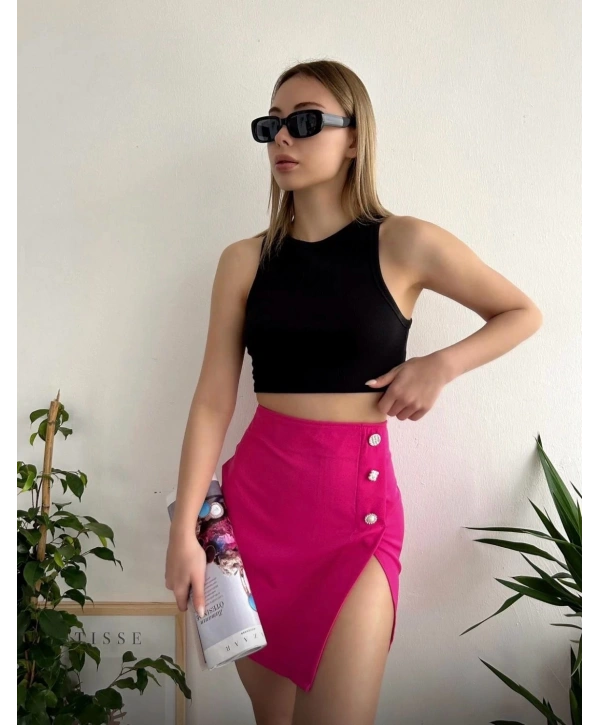 Üç taşlı mini etek