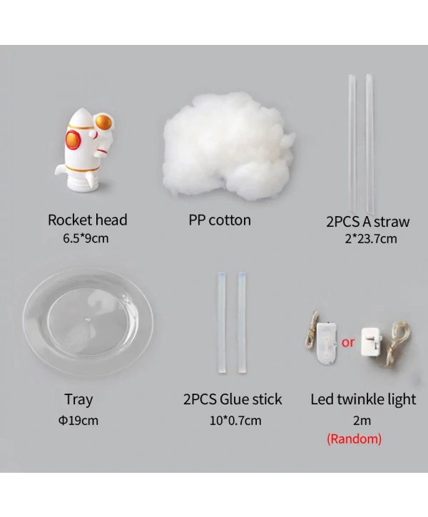 Uçan Astronot Tasarımlı Gece Lambası