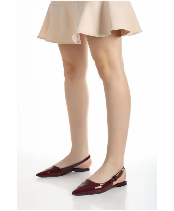 Ummar Bordo Rugan Babet Ayakkabı