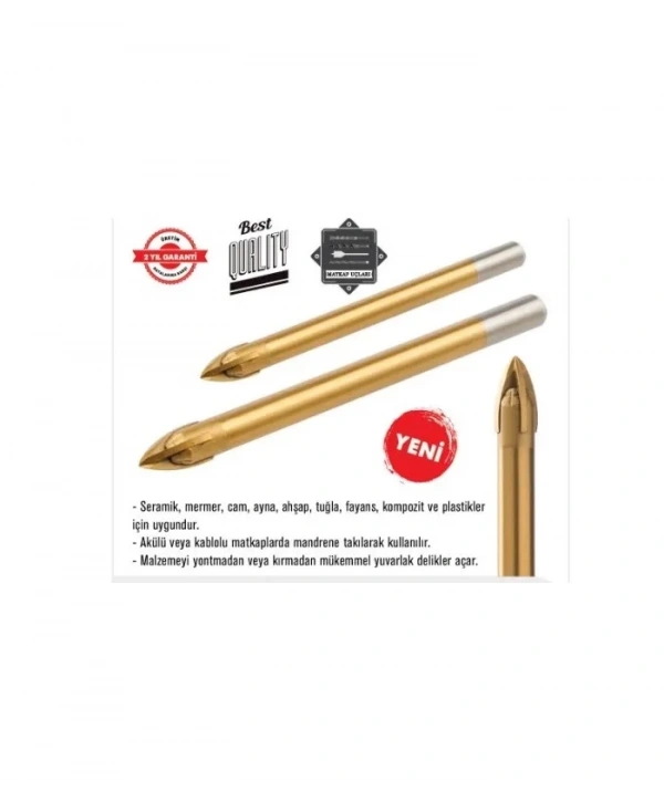 Universal Matkap Ucu - 8 Mm