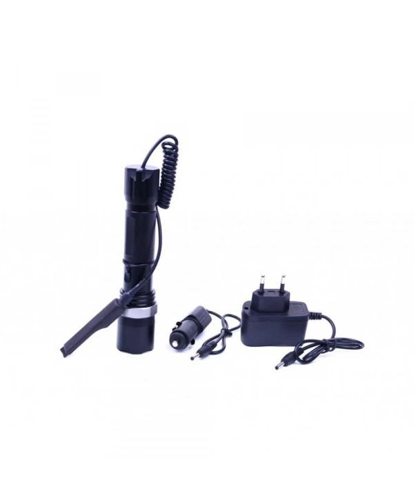 Ve Bisiklet Feneri Şarjlı Pilli  Wt-040