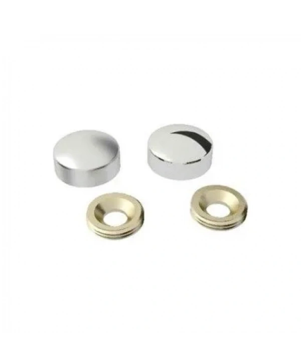 Vida Kapama Kapağı 13 Mm, Krom - 10 Adet