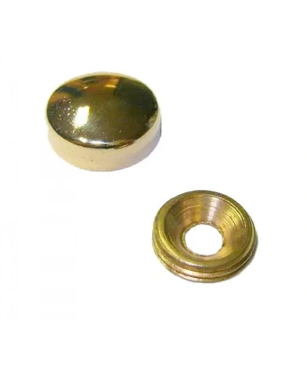 Vida Kapama Kapağı 20 Mm, Sarı - 100 Adet