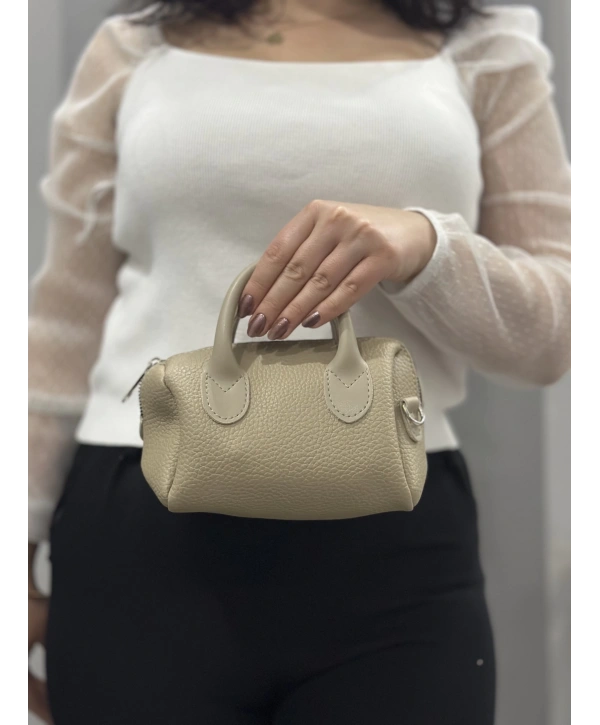 Vizon cilt bugo çanta