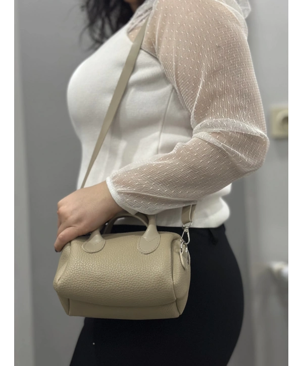 Vizon cilt bugo çanta