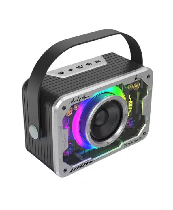 Vtn-82 Taşınabilir Kablosuz Işıklı Bluetooth Hoparlör Ses Değiştirme Özellikli