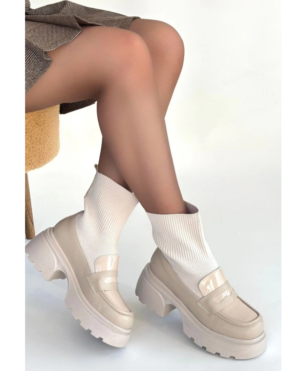 Wanye Bej Cilt Cilt Streçli Bot