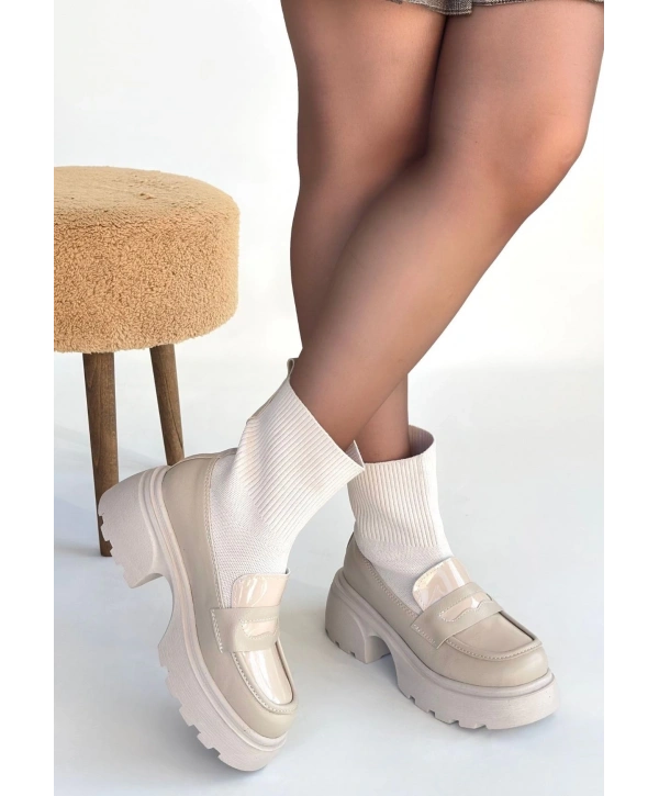 Wanye Bej Cilt Cilt Streçli Bot