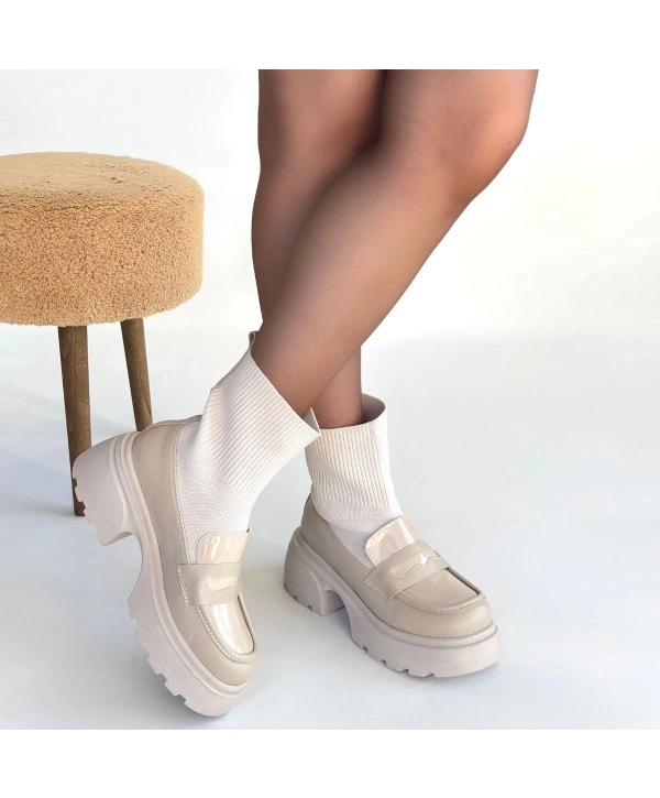 Wanye Bej Cilt Cilt Streçli Bot