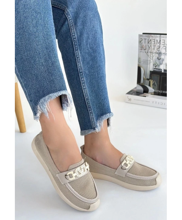 Wata Bej Triko Babet Ayakkabı