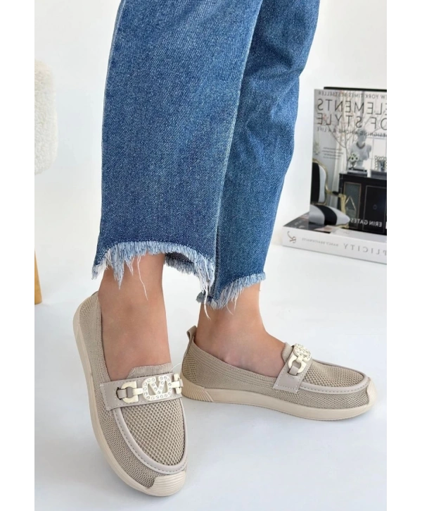 Wata Bej Triko Babet Ayakkabı