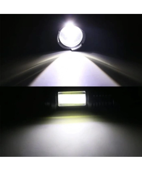 Wuben Wb-017 Zoomlu Şarjlı Cob Led Güçlü El Feneri