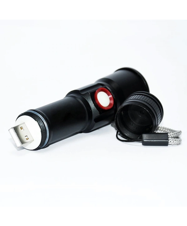 Xml-2 Led 1.000 Lümen  Usb Şarjlı El Feneri  Wt-611