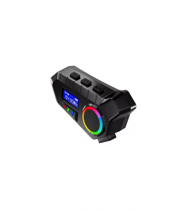 Y30 Kask Kulaklık Bluetooth Motosiklet Kulaklık Rgb Radyolu Intercom