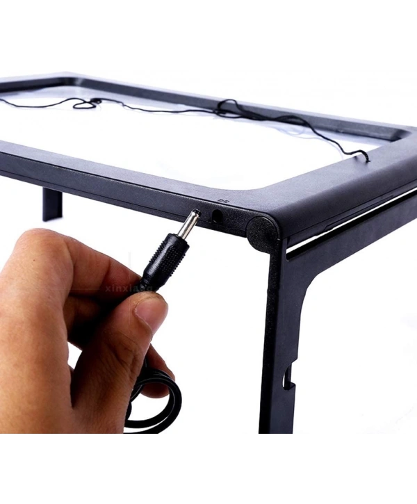 Yaşlılar İçin  A4 Boyutu Masa Tipi Işıklı Okuma Büyüteç Th275205b