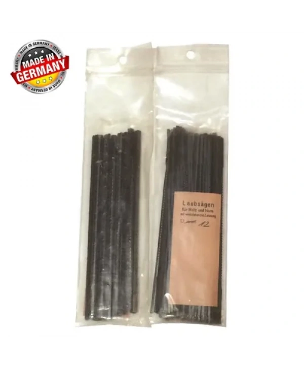 Yeşil Düz Ahşap Kıl Testere Ağzı No:8 - 144 Adet