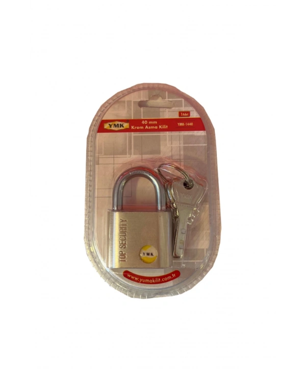 Ymk Krom Asma Kilit 40mm