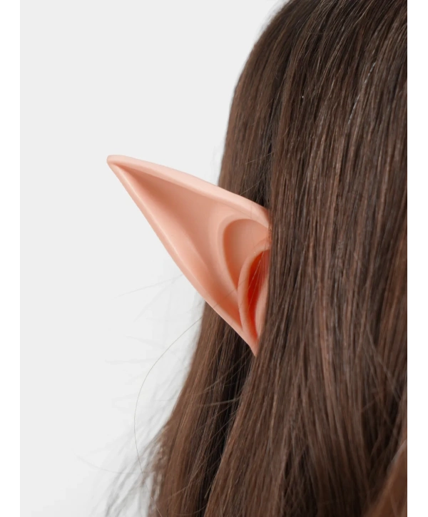 Yumuşak Malzemeden İmal Lateks Elf Kulağı 1 Çift 10x5 Cm