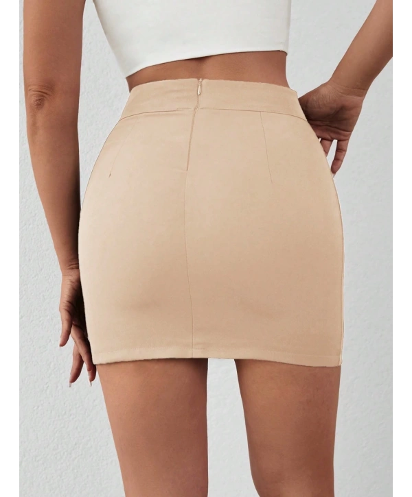 Zincirli mini etek s241008