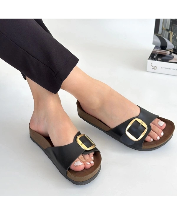 Zooy Siyah Cilt Terlik