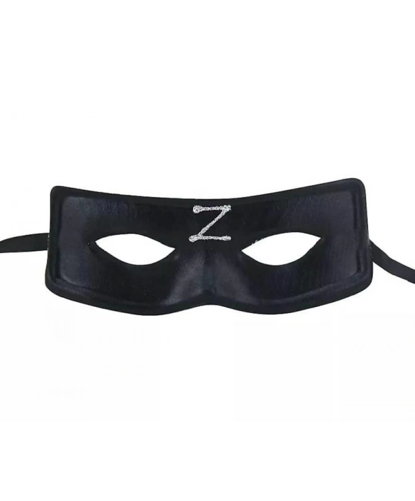 Zorro Maskesi Arkadan Lastikli Z Baskılı