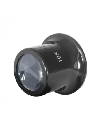 10x Büyütmeli,saat,takı Onarım Için  Cam Lensli Optik Göz Büyüteç