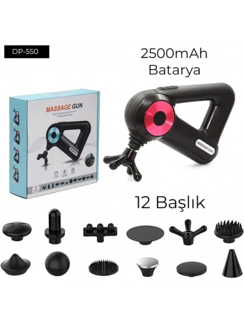 12 Başlıklı Masaj Aleti