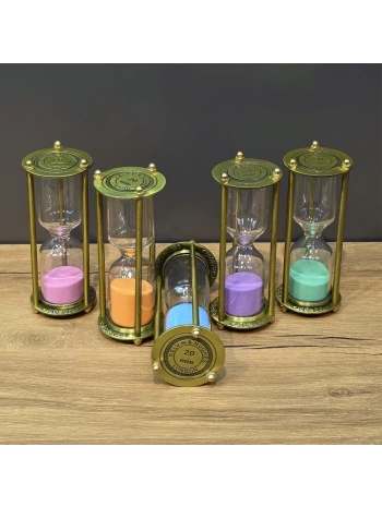 20 Dakikalık Vintage Kum Saati