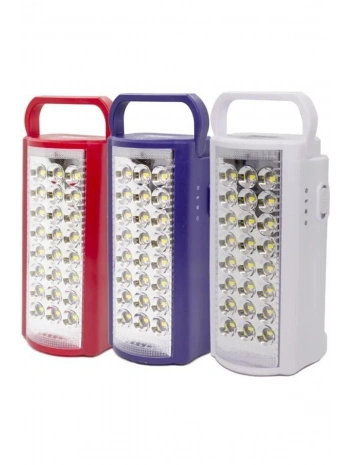 24 Büyük Ledli 80 Saat Yanan Powerbank Özellikli Akülü Led Işıldak