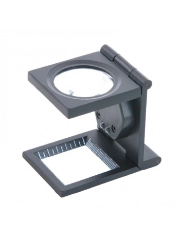 25x25 Mm Full Çelik Kaplı Katlamalı Büyüteç Th9005b