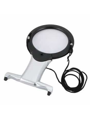 2x 6x Led Eller Serbest,boyun Asılı,dıkış,okuma İçin En Uygun Büyüteç 11b1