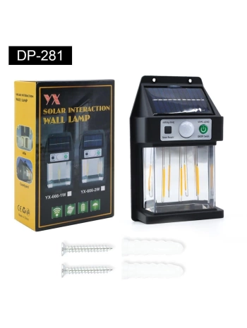 3 Ledli Solar Bahçe Lambası