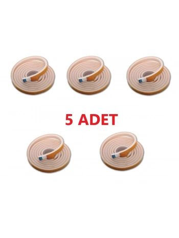 5 Adet 9 Metre Pencere Izolasyon Bandı Yapışkanlı Cam Yalıtım Süngeri Rüzgar Soğuk Kesici Pimapen Fitili