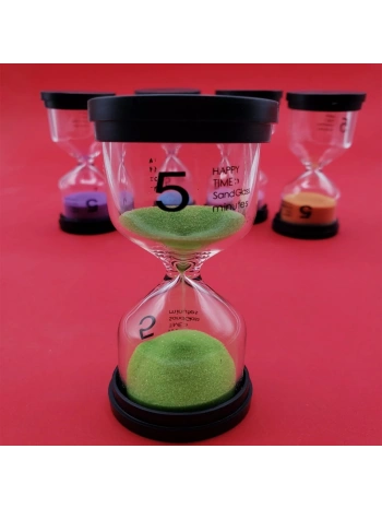 5 Dakikalık Dekoratif Kum Saati