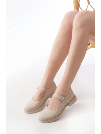 YSN-4444 Bej Günlük Bayan Ayakkabı