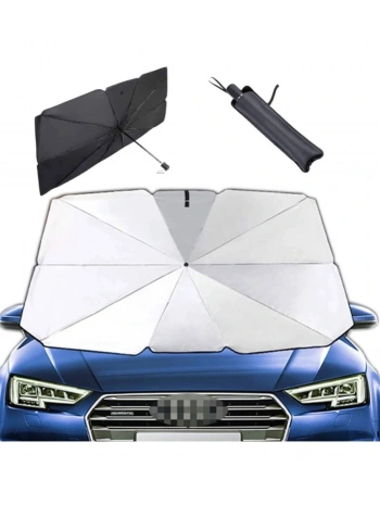Araba Güneş Gölge Koruyucu Şemsiye Oto Ön Cam Güneşlik(145cm*79cm)