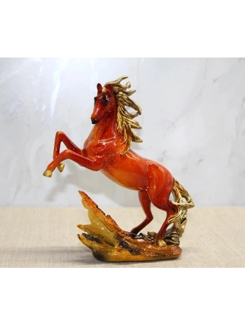 Polyester Şahlanmış At Figürü Alk4589