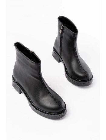 02-3033 Siyah Fermuarlı Günlük Kadın Bot
