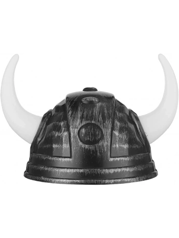 Viking Başlığı Asteriks Başlığı Gümüş Renk