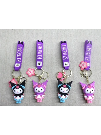 Kuromi Silikon Anahtarlık Alk4259