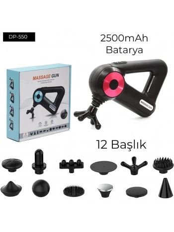 12 Başlıklı Masaj Aleti